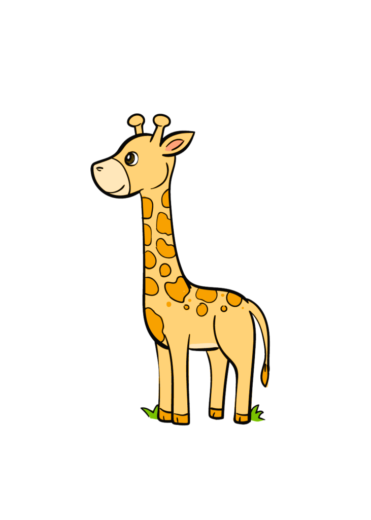 giraffee drawing