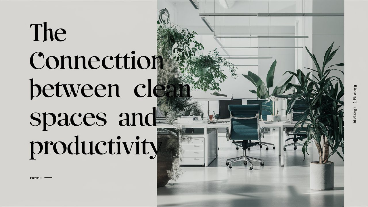 The Connection Between Clean Spaces and Productivity