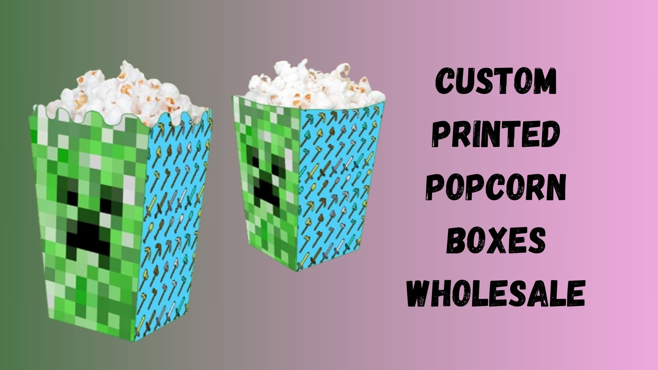 Boost Your Brand with Custom Cardboard Popcorn Boxes