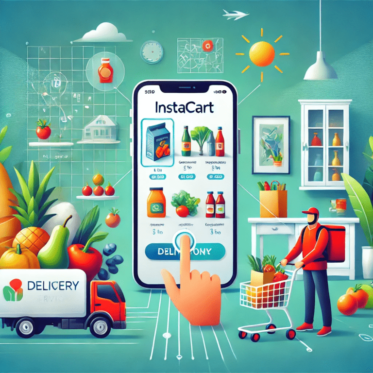 DALL·E-2024-10-17-03.08.33-An-illustration-depicting-the-concept-of-building-an-Instacart-like-app-for-grocery-delivery.-The-scene-includes-a-mobile-app-interface-showcasing-gro