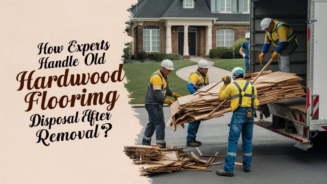 How Experts Handle Old Hardwood Flooring Disposal After Removal?