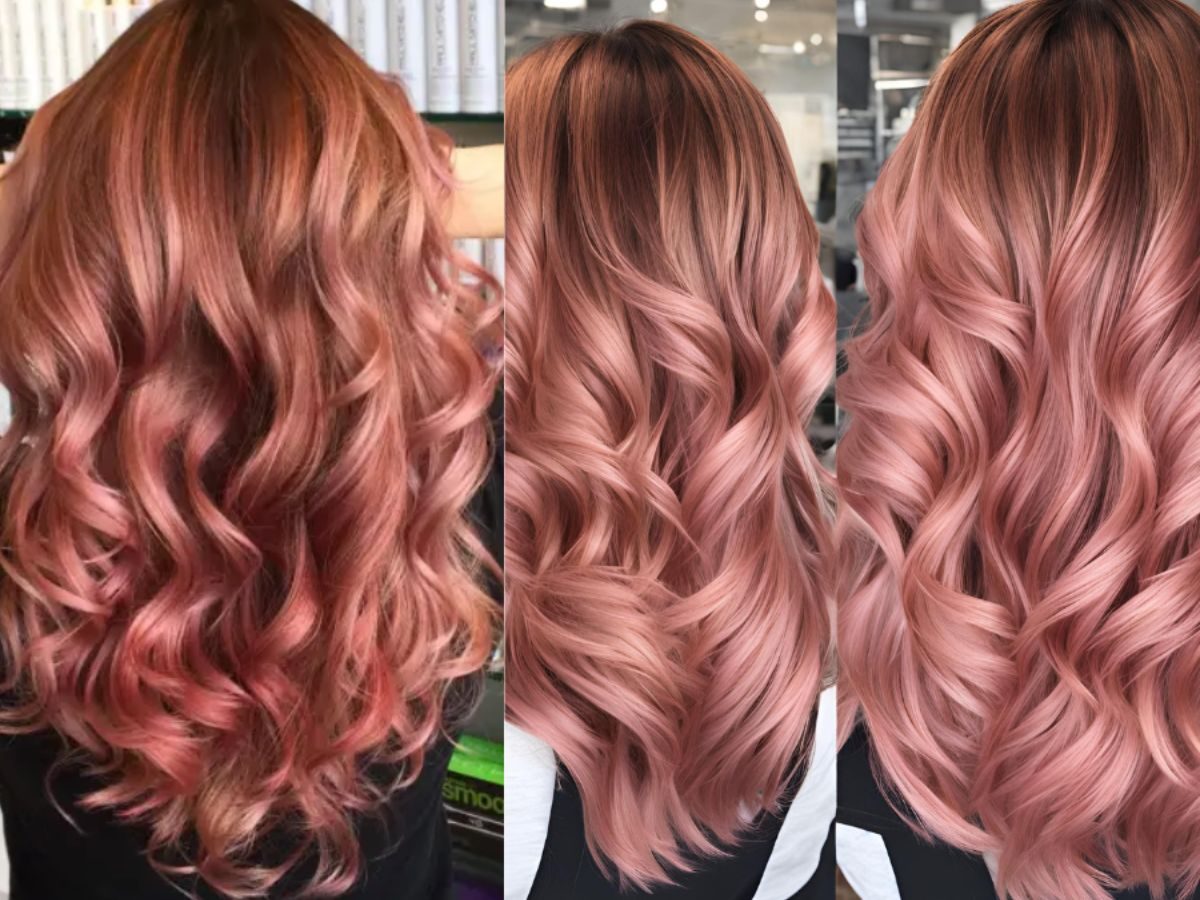 9 Ways to Style Your Champagne Rose Gold Balayage for Different Occasions