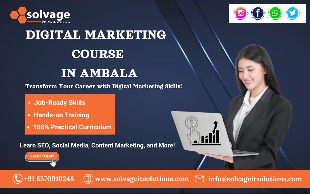 Digital Marketing Course in Ambala: A Promising Career Path After 12th