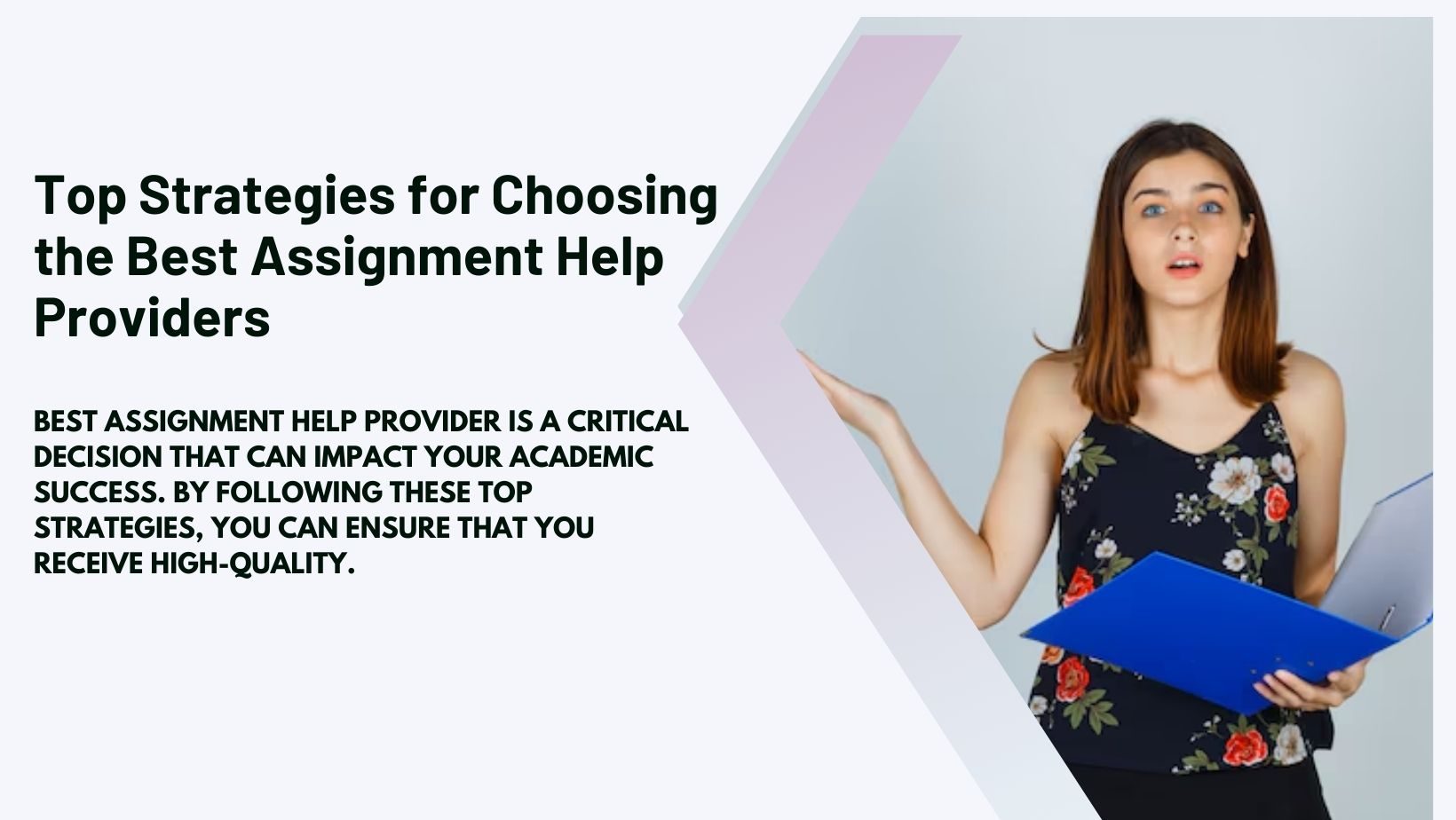 Top Strategies for Choosing the Best Assignment Help Providers