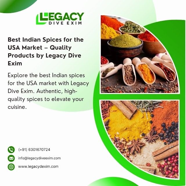 Premium Quality Spices in the USA – Legacy Dive Exim