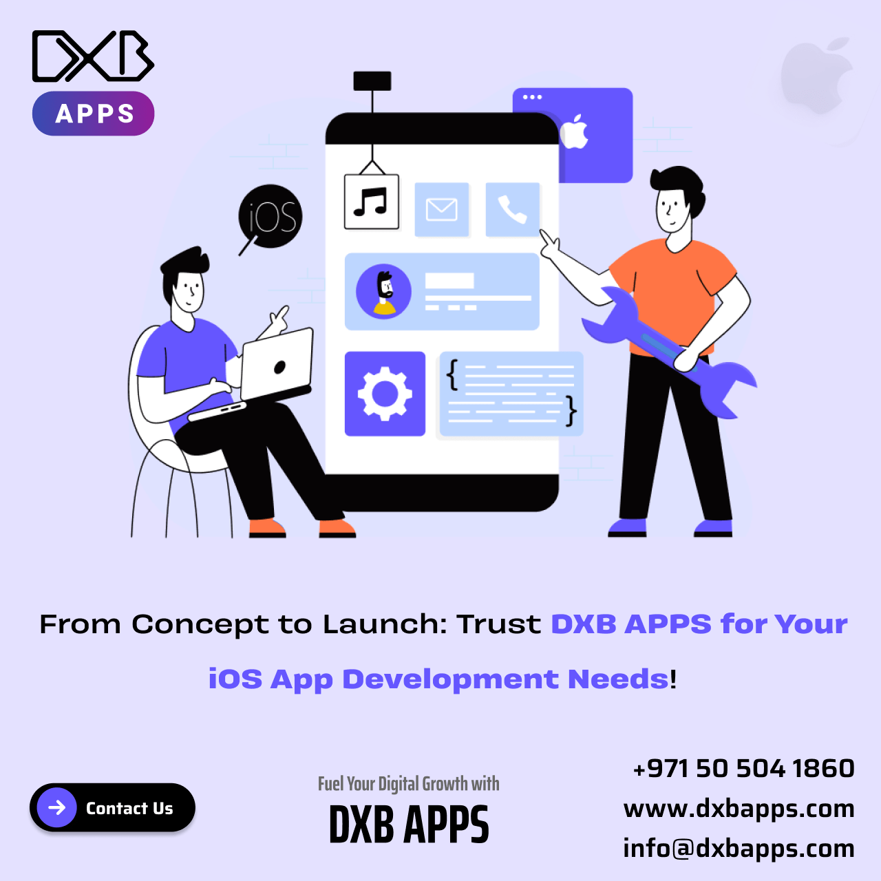 DXB APPS offers custom mobile application development Abu Dhabi solutions