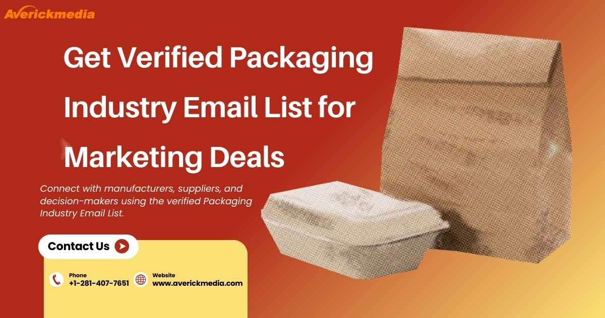 How a Recycled Materials Supplier Expand Reach with a Packaging Industry Email List