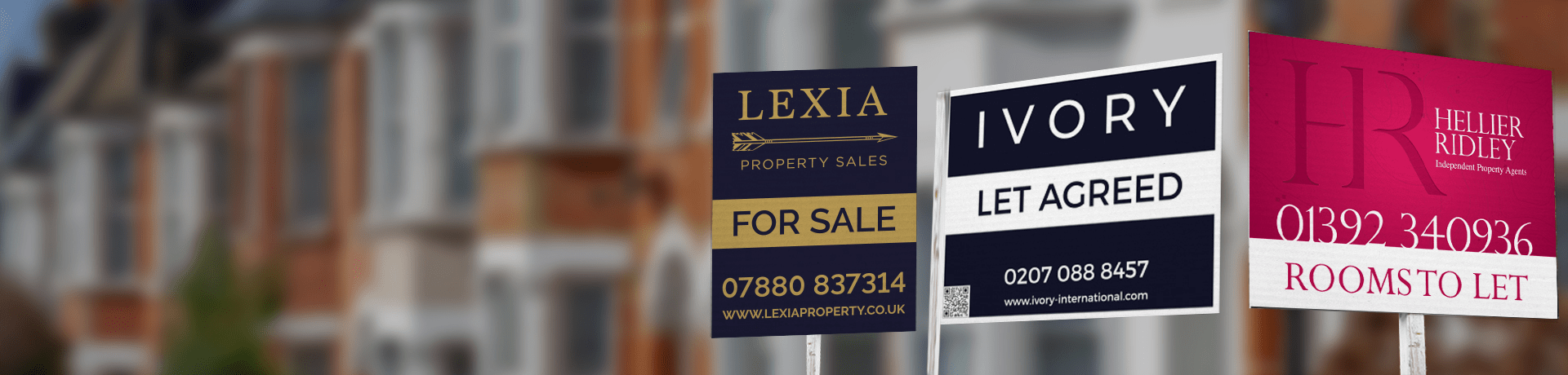 Unique Shaped Boards: Bold, Bespoke Signs for Property Sales